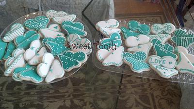 Lingerie Bridal Shower Cookies  - Cake by Carsedra Glass