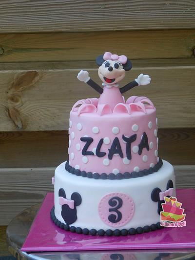 Minnie mouse cake - Cake by Liliana Vega