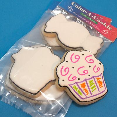 Cookie Coloring Kits - Cake by Janine
