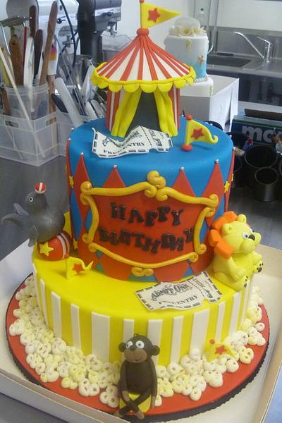 Big top circus cake - Cake by Cupcake Group Limiited