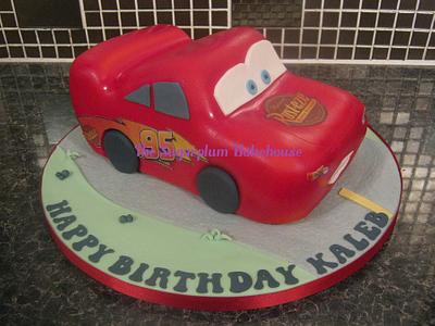 Celebrate with our McQueen Cars Cake | Isfahan Sweets