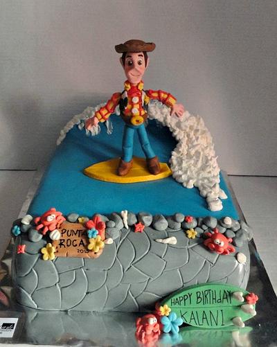 Surfing Woody cake - Cake by Paladarte El Salvador