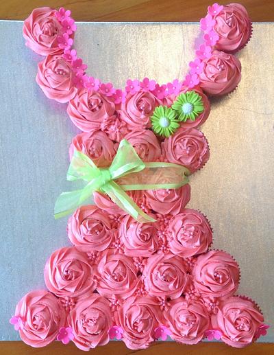 Cupcake Dress Cake - Cake by MariaStubbs