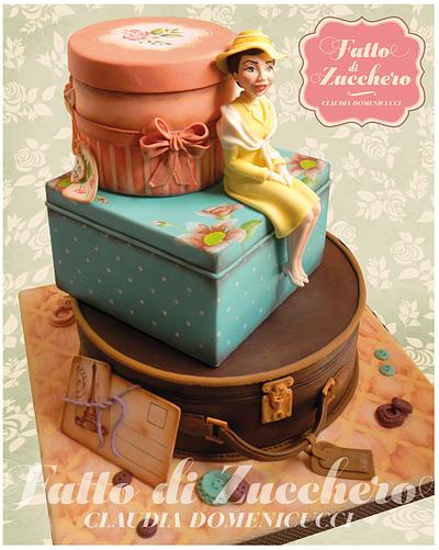 Vintage Cake - Cake by Fatto di Zucchero
