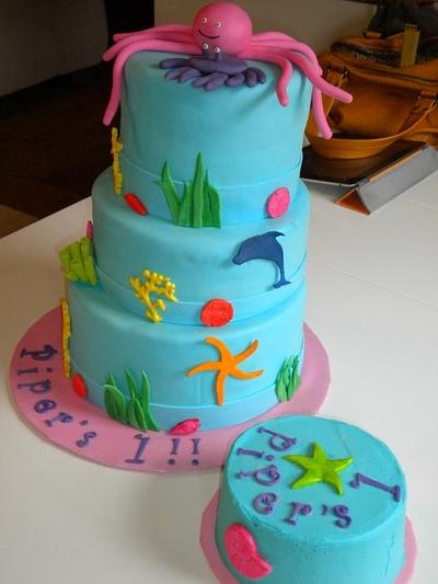 Under the Sea cake - Cake by Chrissa's Cakes