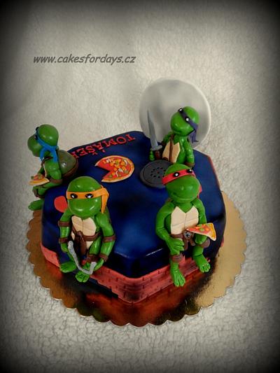 Ninja Turtles - Cake by trbuch