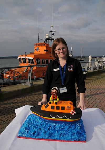The RNLI cake collaboration  - Cake by Time for Tiffin 