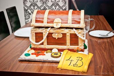 Pirates Box - Cake by Petra Krátká (Petu Cakes)