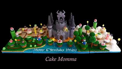 Super Mario Map Cake! - Cake by cakemomma1979
