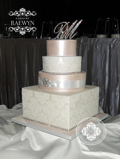 Mel and Rami Got Married! - Cake by Raewyn Read Cake Design