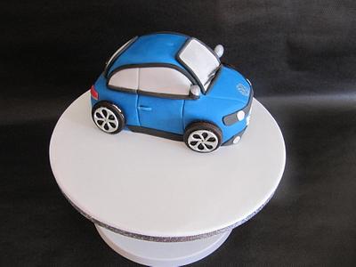 A Birthday Cake Of A Scirocco Car - Cake by Algarve Cakes