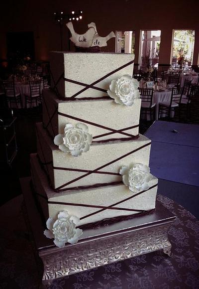 Rustic Wedding Cake - Cake by Sweet Traders