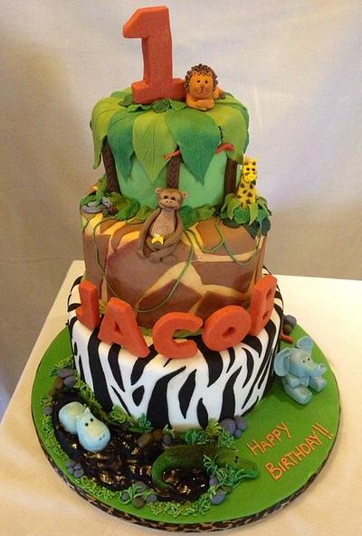 Jungle cake - Cake by Elspeth