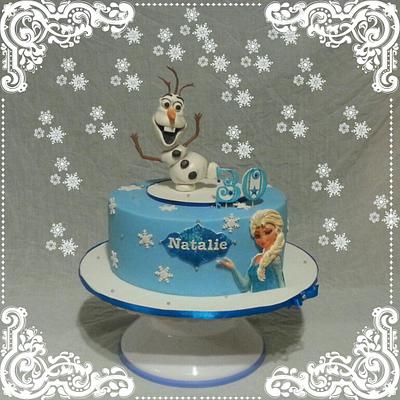 Frozen cake - Cake by The Custom Piece of Cake