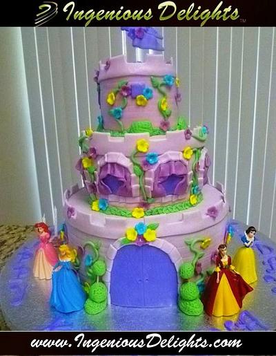 Princess Castle  - Cake by Ingenious Delights