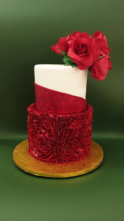 Small wedding cake - Cake by iratorte
