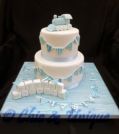 Christening Cake. - Cake by Sharon Young