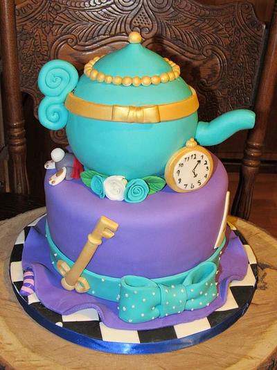 Mad Hatter - Cake by thebakerzoven