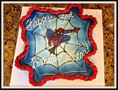 Spiderman pull apart cake - Cake by Jessica Chase Avila
