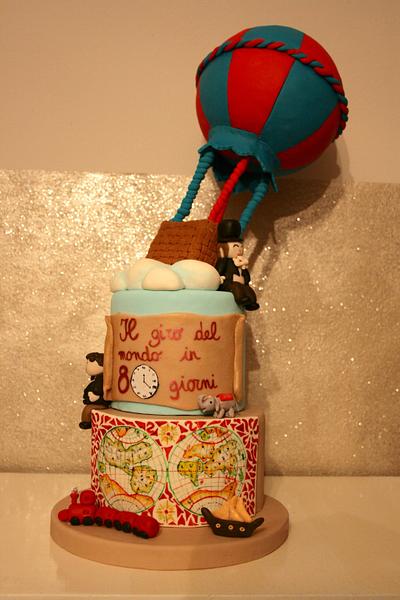 Around the world in eighty days - Cake by Sugardreams81