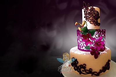 ILLUMINATED ELEGANCE - Cake by Pia Angela Dalisay Tecson