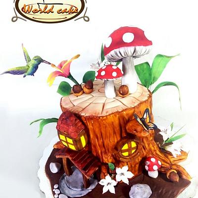 Cake magic  nature - Cake by Juan Luis Romero