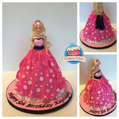 Princess Barbie Cake - Cake by NicholesCustomCakes