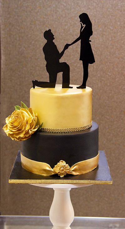 Silhouette Cake - Cake by Signature Cake By Shweta