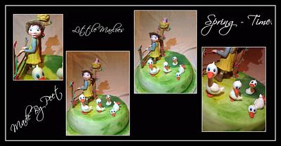 My spring cake - Cake by Petra