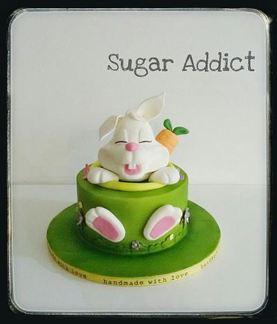 Easter bunny  - Cake by Sugar Addict by Alexandra Alifakioti