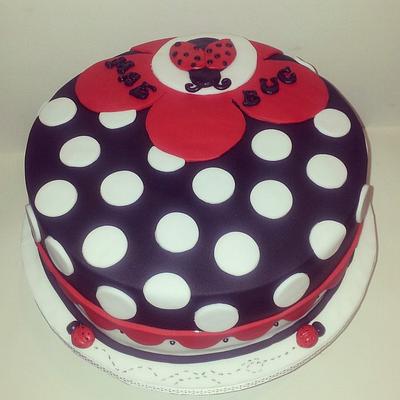 ladybird cake  - Cake by Time for Tiffin 