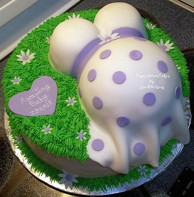 Baby Bump - Cake by Sugar Sweet Cakes