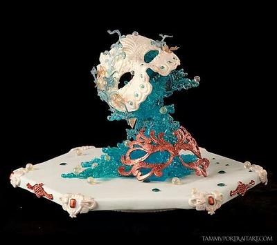 Isomalt creation  - Cake by Patrice