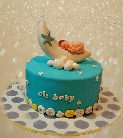 Crescent baby - Cake by Teena