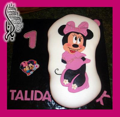 Minnie Mouse cke - Cake by Dina