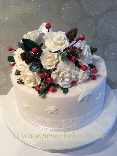 Bouquet anniversary cake - Cake by Popsue