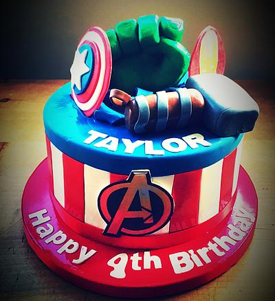The avengers - Cake by wba cakes 