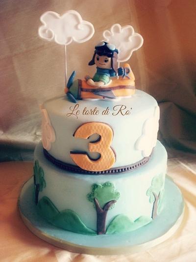 Little aviator cake - Cake by LE TORTE DI RO'
