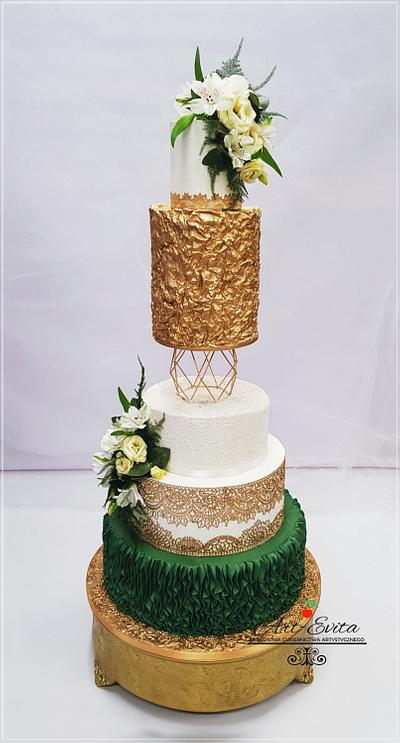 Wedding cake - Cake by Ewa B.