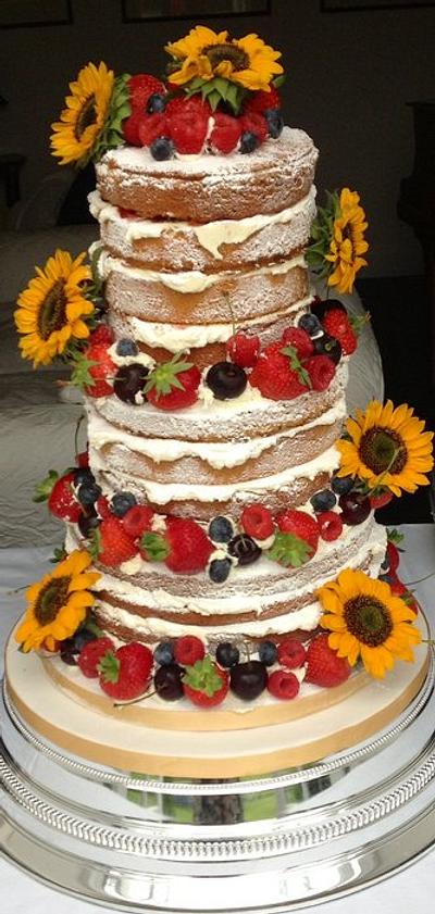 Sunflowers - Cake by Samantha Dean