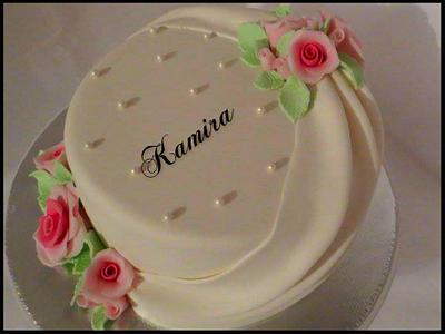 Roses - Cake by Kamira