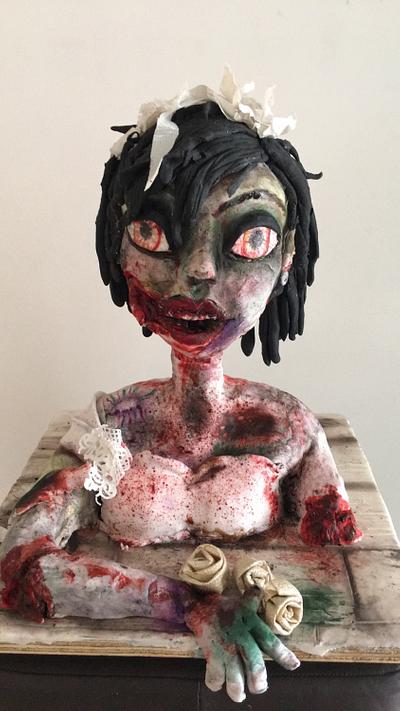 Zombie cake  - Cake by Hope Segura 
