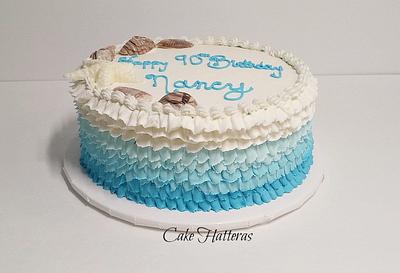 Nancy's 90th - Cake by Donna Tokazowski- Cake Hatteras, Martinsburg WV