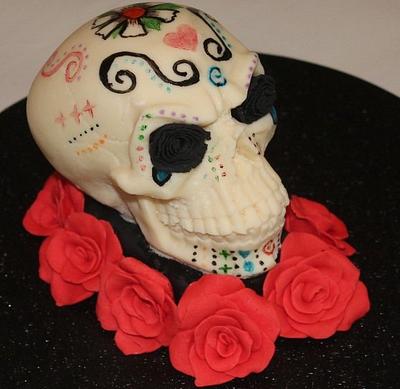 Sugar Skull - Cake by Sue