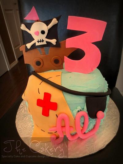 Pirate Cake - Cake by The Cakery 