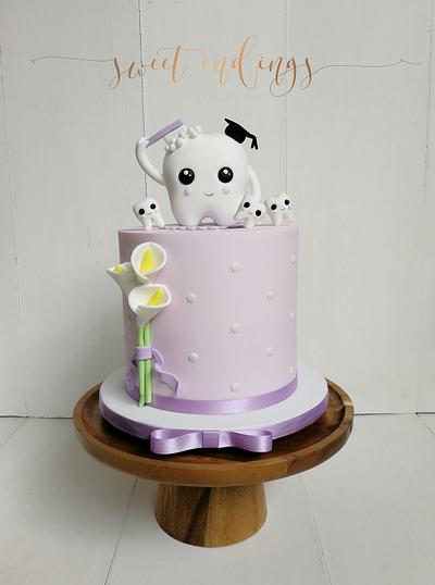 Happy Tooth! - Cake by Lulu Goh