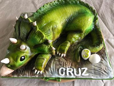 Dinosaur cake - Cake by Helen35
