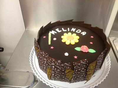 Melinda's Birthday cake - Cake by Jelena
