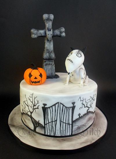 Happy Frankenween - Cake by Nessie - The Cake Witch
