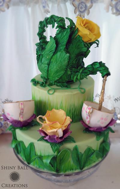 Sugar Artist Tea Party - Cake by Shiny Ball Cakes & Creations (Rose)